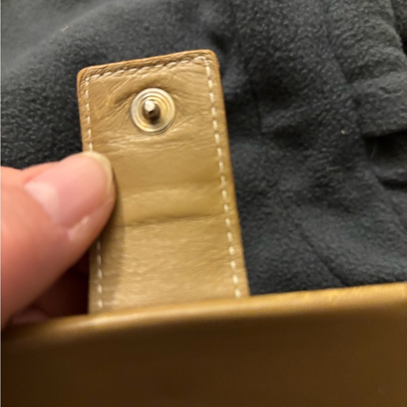 Fendi Zucchino Compact Wallet leather /canvas beige card holder wallet - Picture 15 of 15